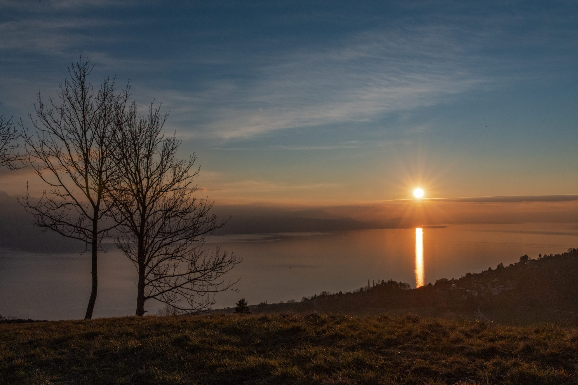 Coucher de soleil Gourze Lavaux